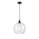 Athens 100W 1 LED Cord Hung Mini Pendant 13.63 X 11.75 by Innovations - 516-1P-G12-12-LED