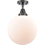 Beacon 1 Light Semi Flush Mount 14.5 Inch and 12 Inch Wide by Innovations - 447-1C-G20-12
