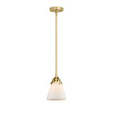 Cone 1 Light Stem Hung Mini Pendant 8.5 and 6.25 Inch Wide by Innovations - 288-1S-G6
