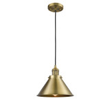 Briarcliff 100W 1 LED Cord hung Mini Pendant 8.63 X 10 by Innovations - 201C-M10-LED