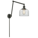 Bell 100W 1 LED Swing Arm Wall Sconce 30 X 8 by Innovations - 238-G7-LED