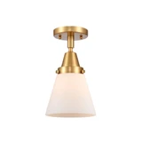 Cone 1 Light Semi Flush Mount 10 Inch Tall X 6.25 Inch Wide by Innovations - 447-1C-G6
