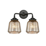Chatham 2 Light Bath Vanity 13.25 Inch Tall and 14 Inch Wide by Innovations - 284-2W-G146