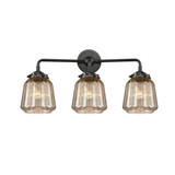 Chatham 3 Light Bath Vanity 11.25 Inch Tall and 24 Inch Wide by Innovations - 284-3W-G146