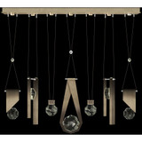 Aria 14 LED Linear Pendant 24.75 x 60 Inches by Fine Art 1123344 - 100007-1123344