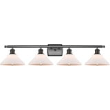 Orwell 100W 4 LED Bath Vanity 8 Inch Tall X 38.38 Inch Wide by Innovations - 516-4W-G13-LED