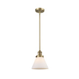 Cone 1 Light Stem Hung Mini Pendant 10 Inch and 8 Inch Wide by Innovations - 201S-G4