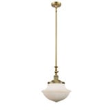 Oxford 100W 1 LED Adjustable Mini Pendant 14X11.75 Inch Wide by Innovations - 206-G54-LED