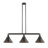 Briarcliff 3 Light Stem Adjustable Island 8X42.5 Inch Wide by Innovations - 213-M10