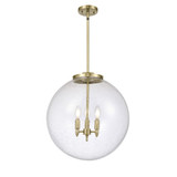 Beacon 3 Light Stem Hung Pendant 19 Inch Tall X 18 Inch Wide by Innovations - 221-3S-G20-18