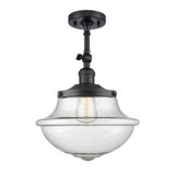 Oxford 100W 1 LED Adjustable Semi Flush Mount 16.88 X 11.75 by Innovations - 201F-G54-LED