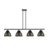 Adirondack 4 Light Stem Hung Island 9 Inch and 48 Inch Wide by Innovations - 516-4I-M14