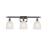 Brookfield 3 Light Bath Vanity 10.38 and 25.75 Inch Wide by Innovations - 516-3W-G44
