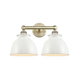 Adirondack 2 Light Bath Vanity 10.75 Inch X 17.25 Inch Wide by Innovations - 616-2W-M14
