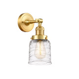Bell 1 Light Adjustable Wall Sconce 10 Inch and 5 Inch Wide by Innovations - 203-G5