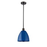 Plymouth 100W 1 LED Pendant 11.13 Inch Tall and 9 Inch Wide by Innovations - 516-1S-PLYM-9-LED