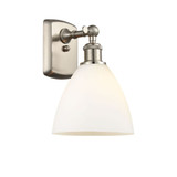 Bristol 100W 1 LED Glass Wall Sconce 10.5 and 7.5 Inch Wide by Innovations - 516-1W-GBD-75-LED
