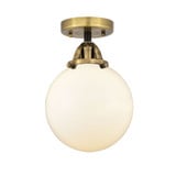 Beacon 100W 1 LED Semi Flush Mount 11.25 Inch X 8 Inch Wide by Innovations - 288-1C-G20-8-LED