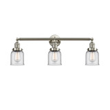 Bell 100W 3 LED Bath Vanity 11 Inch Tall and 30 Inch Wide by Innovations - 205-G5-LED