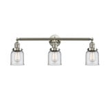 Bell 100W 3 LED Bath Vanity 11 Inch Tall and 30 Inch Wide by Innovations - 205-G5-LED