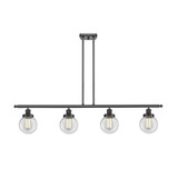 Beacon 4 Light Stem Hung Island 10 Inch Tall X 48 Inch Wide by Innovations - 916-4I-G20-6