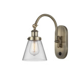Cone 100W 1 LED Adjustable Swing Arm Wall Sconce 12.5 Inch by Innovations - 918-1W-G6-LED