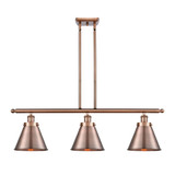 Appalachian 3 Light Stem Hung Island 10 Inch X 36 Inch Wide by Innovations - 916-3I-M13