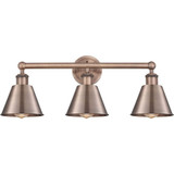 Smithfield 3 Light Bath Vanity 9.75 Inch and 24.5 Inch Wide by Innovations - 616-3W-M8