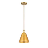 Berkshire Metal 100W 1 LED Pendant 10 Inch and 8 Inch Wide by Innovations - 516-1S-MBC-8-LED