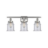Canton 3 Light Bath Vanity 11.13 Inch Tall and 26 Inch Wide by Innovations - 916-3W-G18