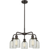 Caledonia 5 Light Chandelier 14.5 Inch Tall and 23 Inch Wide by Innovations - 516-5CR-G25