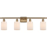 Hadley 100W 4 LED Bath Vanity 10 Inch Tall X 34.5 Inch Wide by Innovations - 516-4W-G34-LED