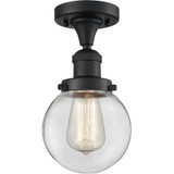 Beacon 100W 1 LED Semi Flush Mount 11.25 Inch X 6 Inch Wide by Innovations - 517-1CH-G20-6-LED