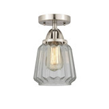 Chatham 1 Light Semi Flush Mount 9.25 Inch and 7 Inch Wide by Innovations - 288-1C-G142