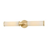 Zinnia 2 Light Wall Sconce 24.5 Inch Tall and 4.75 Inch Wide y Mitzi - H1184102