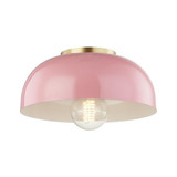 Avery 1 Light 11 Inch Wide Small Semi Flush Mount by Mitzi - H199501S