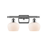 Fenton 2 Light Bath Vanity 8.5 Inch Tall and 16.5 Inch Wide by Innovations - 516-2W-G9