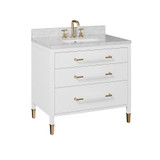 Verona 36 Inch Vanity with Rectangular Undermount Sink by Currey Company - 3800-0006