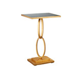 Bangle Accent Table 27.25 Inch Tall and 18 Inch Wide by Currey Company - 4000-Bangle