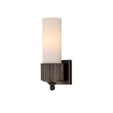 Bryce 1 Light Frosted Vanity Light by Currey Company - 5800-Bryce