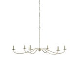 Saxon 6 Light Oversized Chandelier by Currey Company - 926SX