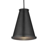 Seafarer 1 Light Pendant 24 Inch Tall and 15 Inch Wide by Currey Company - 9000-1366
