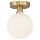 Michelle 8W 1 LED Semi Flush Mount 10 Inch Tall and 7 Inch Wide by Access - 20495LEDD