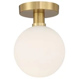 Michelle 8W 1 LED Semi Flush Mount 10 Inch Tall and 7 Inch Wide by Access - 20495LEDD