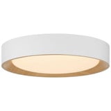 Maddy 35W 1 LED Flush Mount 3.5 Inch Tall and 17.5 Inch Wide by Access - 49911LEDDCS