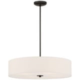 Mid Town 32W 4 LED Convertible Pendant 5.5 Inch and 24 Inch Wide by Access - 64066LEDDLP