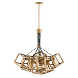 Ensemble 9 Light Oversized Chandelier by Fredrick Ramond - FR42445