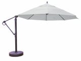 13 Foot Aluminum Manual Lift Round Cantilever Umbrella by Galtech - 899