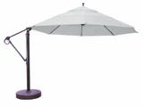 13 Foot Aluminum Manual Lift Round Cantilever Umbrella by Galtech - 899