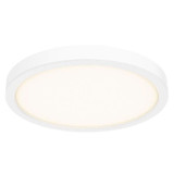 Delta 30W 1 LED Square Flush Mount 1 Inch Tall and 18 Inch Wide by DALS - CFLEDR18-CC-V